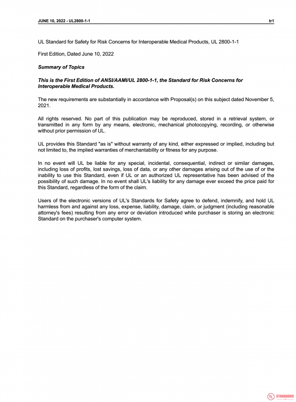UL 2800-1-1 PDF UL 2800-1-1 PDF